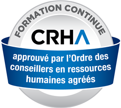 Logo, Formation reconnue CRHA.