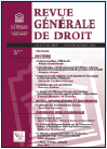 Revue g&eacute;n&eacute;rale de droit (U. d'Ottawa)