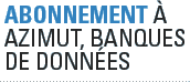 Abonnement à AZIMUT, banques de données