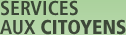 Services aux citoyens